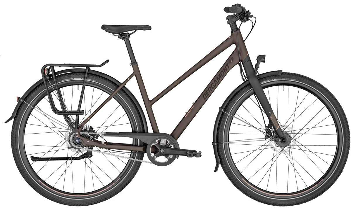 Фотографія Велосипед 28" BERGAMONT VITESS N8 FH LADY (2020) 2020 Сіро-коричневий 
